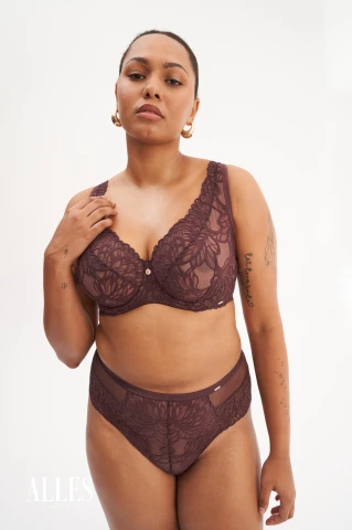 Alles Biustonosz GANACHE RESERVE M Plus Bralette