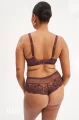 Alles Biustonosz GANACHE RESERVE M Plus Bralette