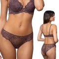Majtki Agio brazyliany DM-6357 KAKAO