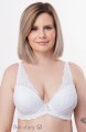 Biustonosz LEMAX ANGELINA Push up biały